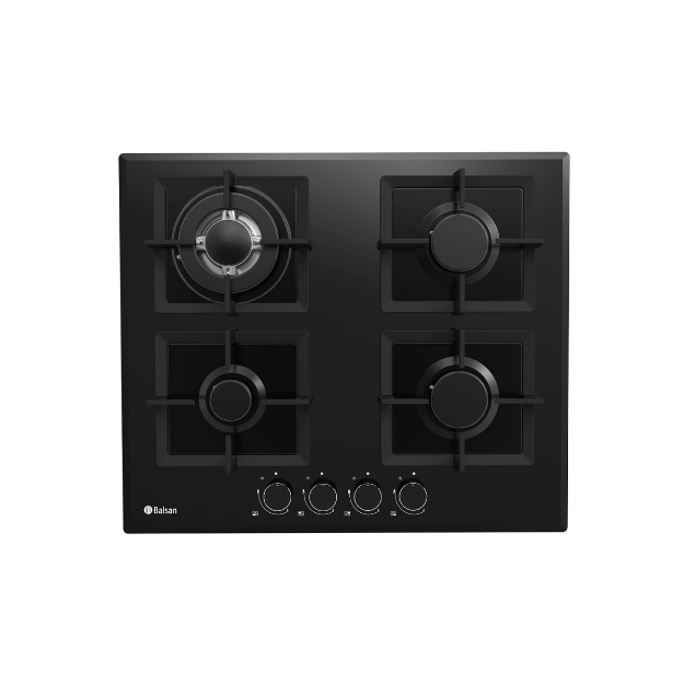 Picture of Balsan built -In Gas Hob 60 cm Black Tempered Glass