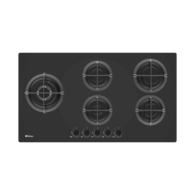 Picture of Balsan built-In Gas Hob 90 cm Black Tempered Glass